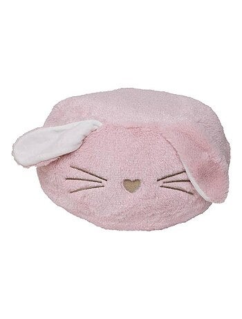 Pouf lapin en peluche - Enfant - Made in France