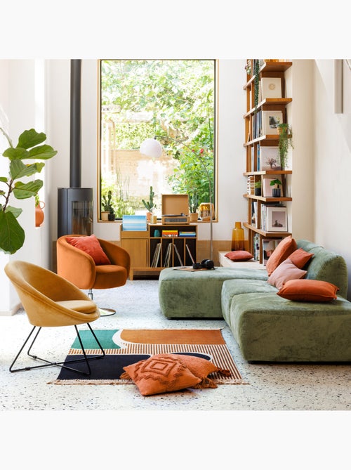 Pouf modulable canapé MAVUNO - Kiabi Pouf modulable canapé MAVUNO - Kiabi