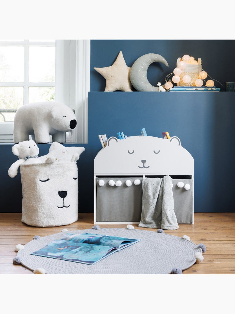Pouf OURS POLAIRE Blanc - Kiabi