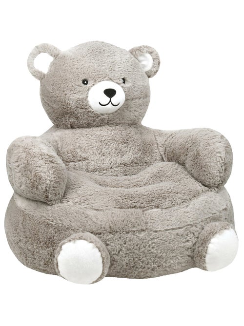 Pouf peluche ours enfant - Kiabi