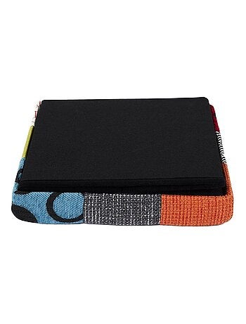 Pouf pliable coffre de rangement Patchwork