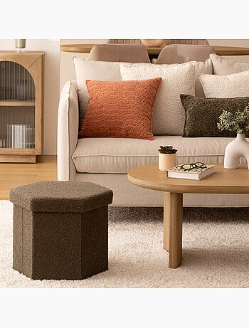 Pouf pliant bouclette JAIKO