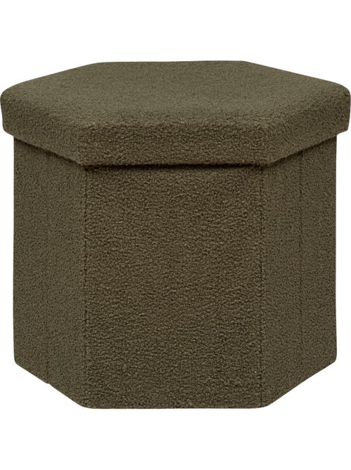 Pouf pliant bouclette JAIKO - Kiabi Pouf pliant bouclette JAIKO - Kiabi