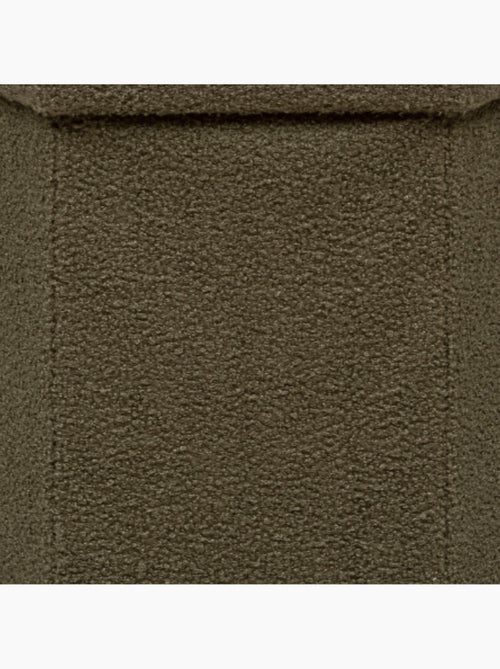 Pouf pliant bouclette JAIKO - Kiabi Pouf pliant bouclette JAIKO - Kiabi