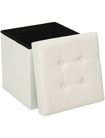 Pouf coffre pliant LYSANDRE