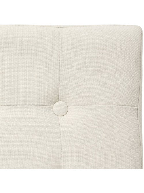 Pouf pliant coffre de rangement capitonné lysandre - Kiabi