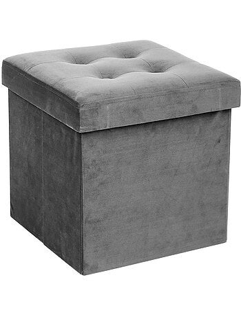 Pouf coffre pliant LYSANDRE