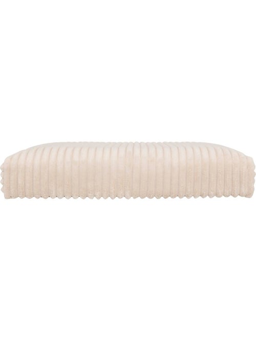 Pouf pliant coffre de rangement en velours côtelé arum - Kiabi Pouf pliant coffre de rangement en velours côtelé arum - Kiabi