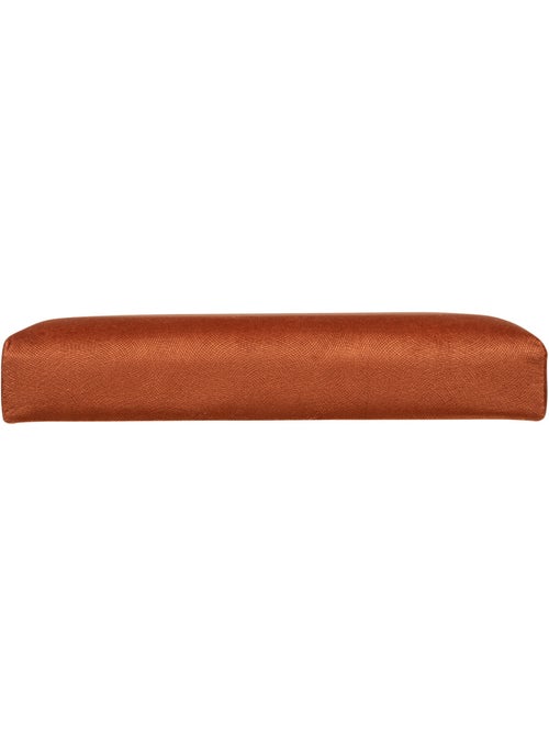 Pouf pliant coffre de rangement en velours LILOU - Kiabi