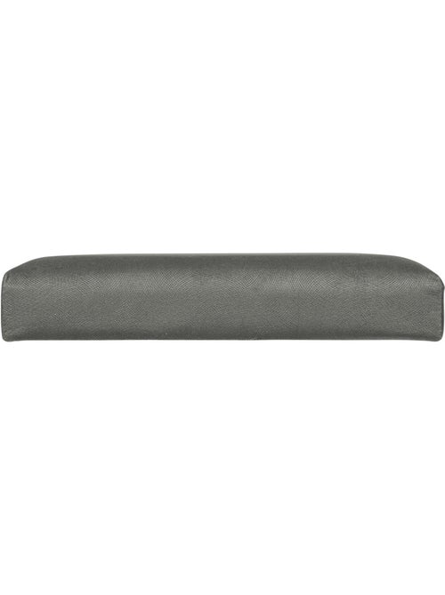Pouf pliant coffre de rangement en velours LILOU - Kiabi