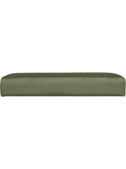 Pouf pliant coffre de rangement en velours LILOU - Kiabi