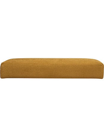 Pouf pliant coffre de rangement en velours LILOU