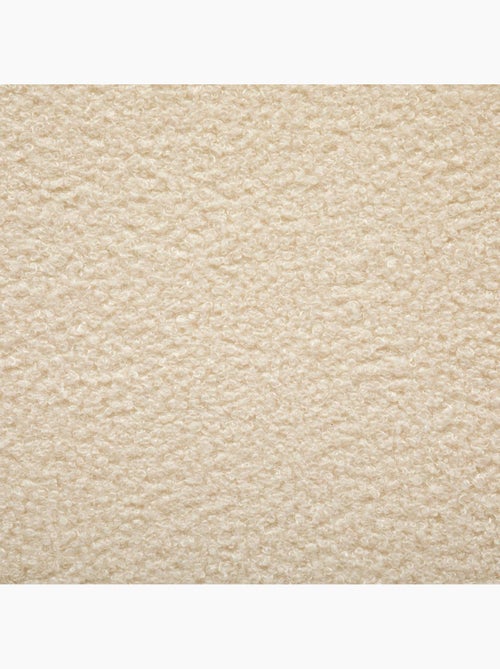 Pouf pliant hexagonal coffre de rangement en bouclette jaiko - Kiabi