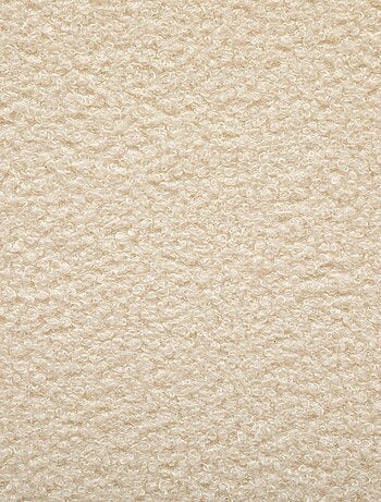 Pouf pliant héxagonal en bouclette