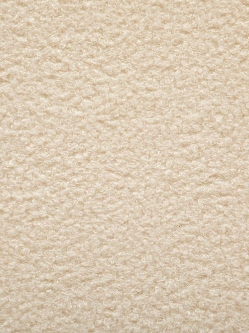 Pouf pliant hexagonal en bouclette JAIKO - Kiabi