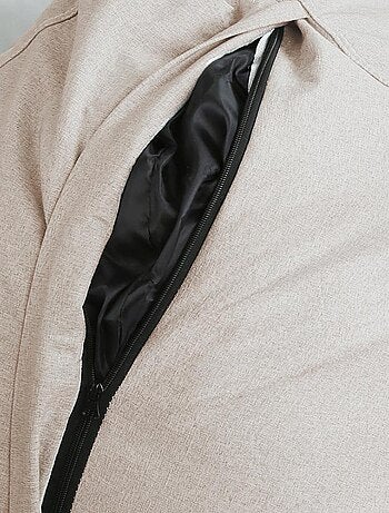 Pouf Poire - Doux, Confortable et Déhoussable - Bananair - 105x85 cm