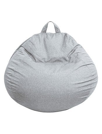 Pouf Poire - Doux, Confortable et Déhoussable - Bananair - 80x70 cm