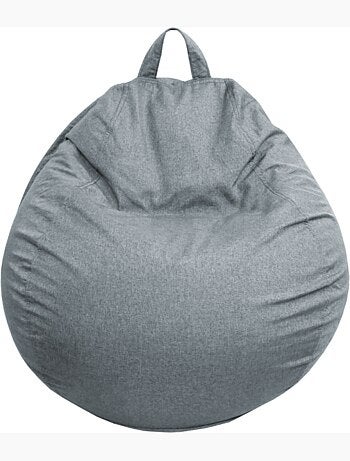 Pouf Poire - Doux, Confortable et Déhoussable - Bananair - 80x70 cm