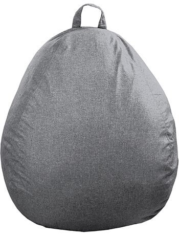 Pouf Poire - Doux, Confortable et Déhoussable - Bananair - 80x70 cm