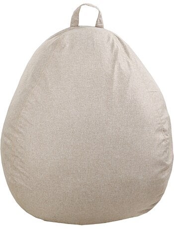 Pouf Poire - Doux, Confortable et Déhoussable - Bananair - 80x70 cm