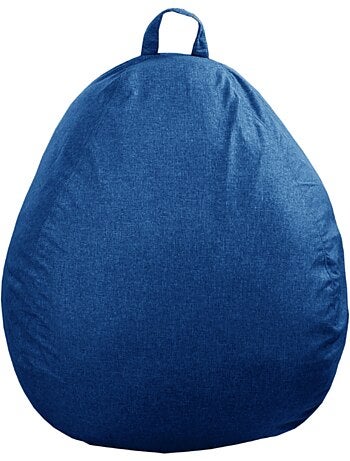 Pouf Poire - Doux, Confortable et Déhoussable - Bananair - 80x70 cm