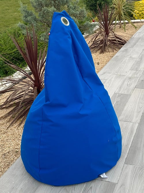 Pouf poire à microbille - Kiabi
