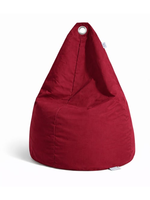 Pouf poire à microbille - Kiabi