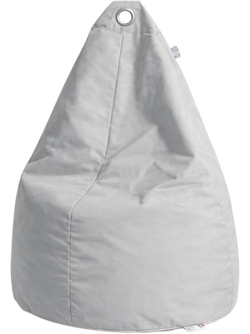 Pouf poire à microbille - Kiabi