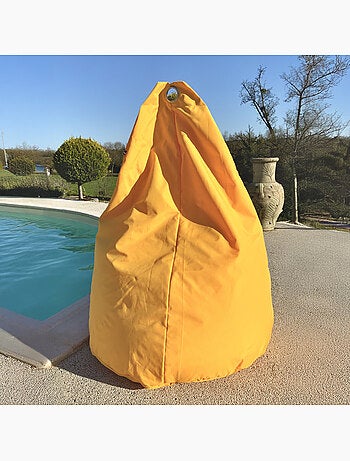 Pouf poire à microbille