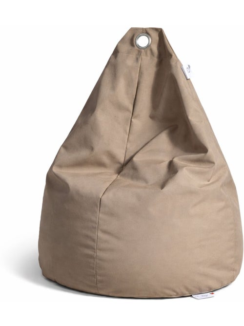 Pouf poire à microbille - Kiabi