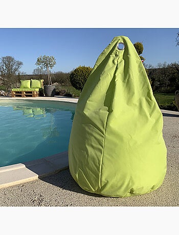 Pouf poire à microbille