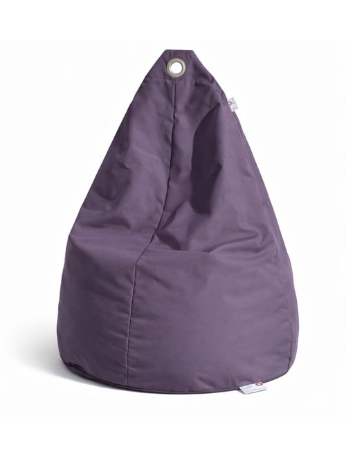 Pouf poire à microbille - Kiabi