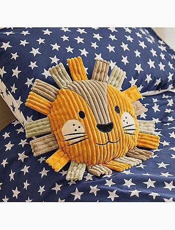 Pouf poire animal pour enfant avec coussin assorti en velours côtelé - icon