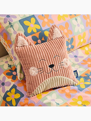 Pouf poire animal pour enfant avec coussin assorti en velours côtelé - icon