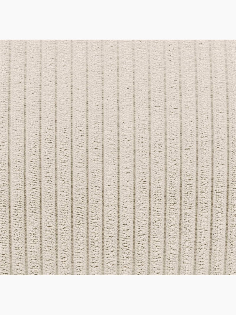 Pouf poire enfant à dossier haut velours côtelé - icon Beige - Kiabi