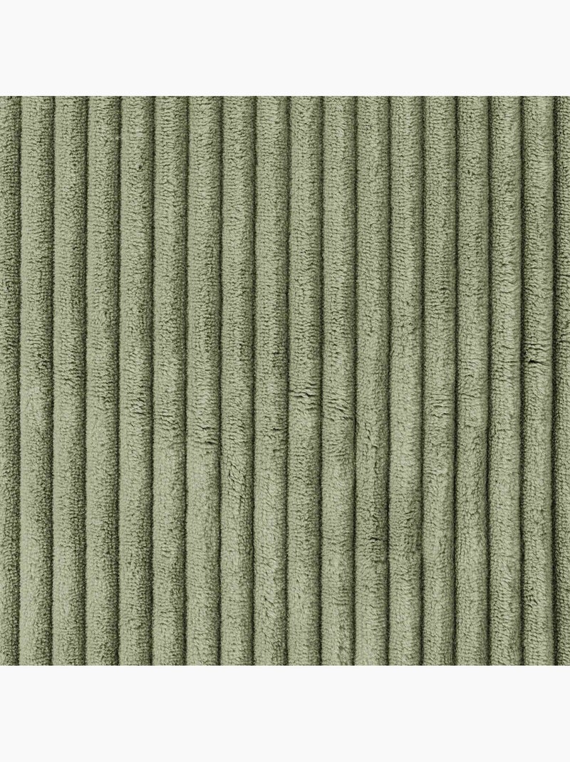 Pouf poire enfant à dossier haut velours côtelé - icon Vert Sauge - Kiabi