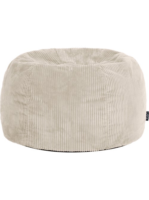 Pouf poire fauteuil classique kingston en velours côtelé - icon - Kiabi
