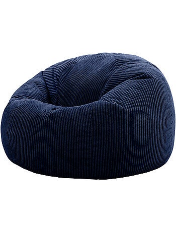 Pouf poire fauteuil classique kingston en velours côtelé - icon
