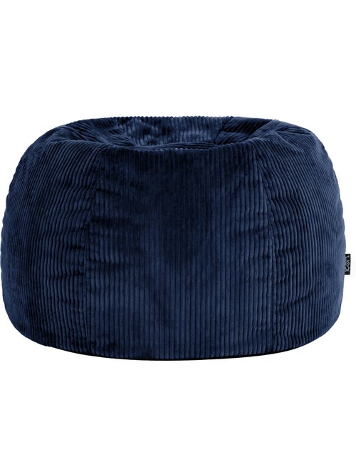 Pouf poire fauteuil classique kingston en velours côtelé - icon - Kiabi