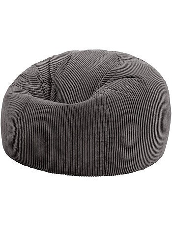 Pouf poire fauteuil classique kingston en velours côtelé - icon