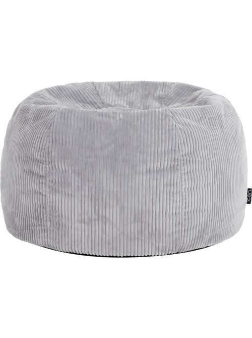 Pouf poire fauteuil classique kingston en velours côtelé - icon - Kiabi