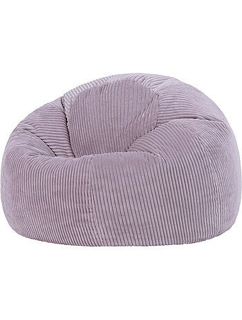 Pouf poire fauteuil classique kingston en velours côtelé - icon