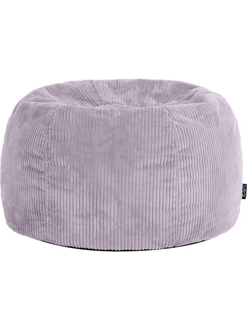 Pouf poire fauteuil classique kingston en velours côtelé - icon - Kiabi