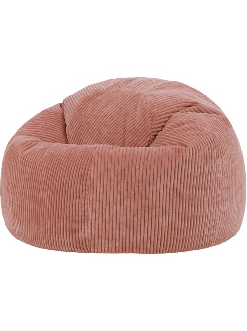 Pouf poire fauteuil classique kingston en velours côtelé - icon - Kiabi