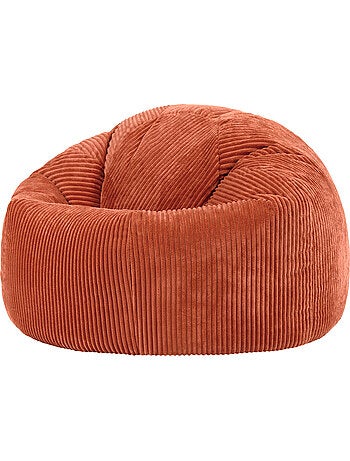 Pouf poire fauteuil classique kingston en velours côtelé - icon