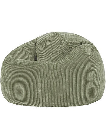 Pouf poire fauteuil classique kingston en velours côtelé - icon