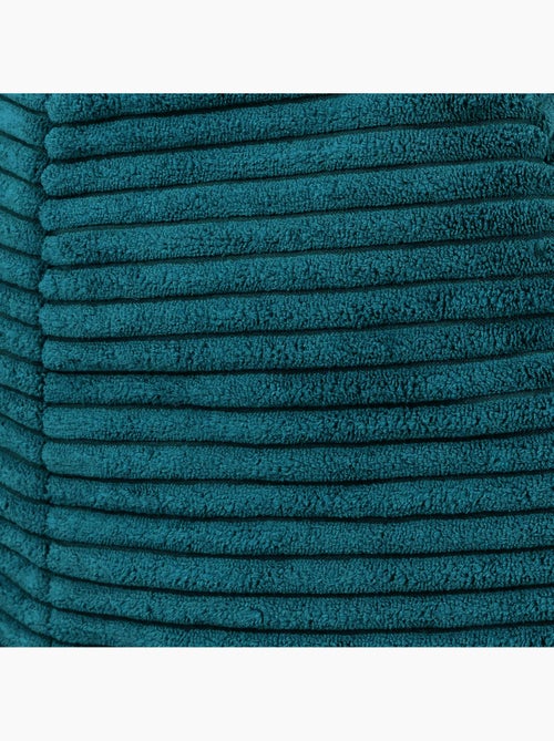 Pouf poire fauteuil dalton à dossier haut en velours côtelé - icon - Kiabi