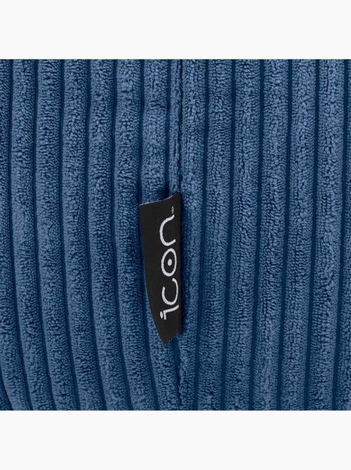 Pouf poire fauteuil dalton à dossier haut en velours côtelé - icon - Kiabi