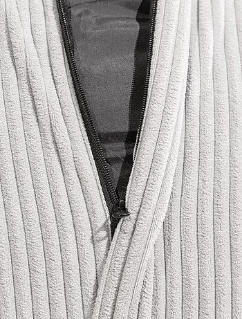 Pouf poire velours côtelé - Déhoussable et Transportable - Bananair