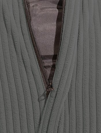 Pouf poire velours côtelé - Déhoussable et Transportable - Bananair